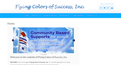 Desktop Screenshot of flyingcolorsofsuccess.org